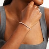 Thumbnail Image 2 of KAY Lab-Grown Diamonds Tennis Bracelet 3 ct tw 14K Yellow Gold 7.25&quot;