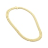 Thumbnail Image 2 of Woven Chain Necklace Hollow 14K Yellow Gold 18&quot;