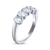 Thumbnail Image 2 of THE LEO Legacy Lab-Grown Diamond Oval-Cut Anniversary Band 2 ct tw 14K White Gold