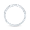 Thumbnail Image 3 of Monique Lhuillier Bliss Lab-Grown Diamond Anniversary Ring 1/2 ct tw 18K White Gold