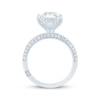 Thumbnail Image 2 of Monique Lhuillier Bliss Princess-Cut Lab-Created Diamond Engagement Ring 3-5/8 ct tw 18K White Gold