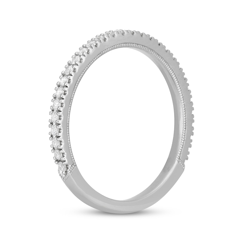 Main Image 8 of Neil Lane Round Diamond Wedding Band 1/4 ct tw 14K White Gold
