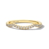 Thumbnail Image 13 of Neil Lane Artistry Lab-Grown Diamond Contour Wedding Band 1/4 ct tw 14K Yellow Gold