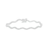 Thumbnail Image 1 of Diamond Squiggle Bracelet 1 ct tw 10K White Gold 7.25”