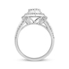 Thumbnail Image 3 of Now + Forever Multi-Diamond Center Teardrop-Frame Engagement Ring 1 ct tw 14K White Gold