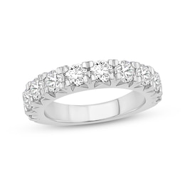 Lab-Grown Diamonds Anniversary Band 2 ct tw 14K White Gold