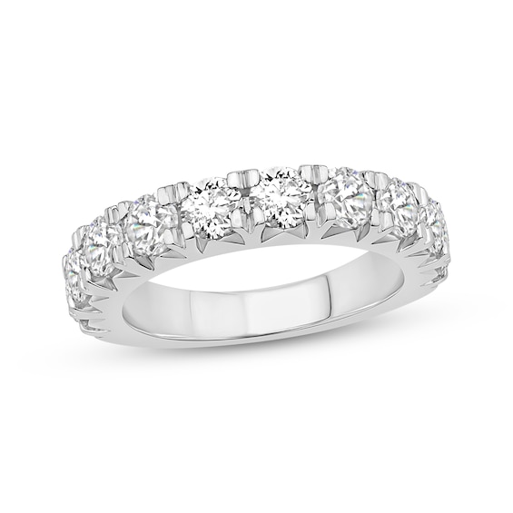 Lab-Grown Diamonds Anniversary Band 2 ct tw 14K White Gold