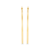 Thumbnail Image 2 of Flat Greek Key Polished Hoop Earrings 14K Yellow Gold 30mm
