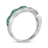 Thumbnail Image 2 of Le Vian Emerald Waterfall Ring 1/3 ct tw Diamonds 14K Vanilla Gold