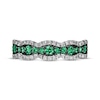 Thumbnail Image 3 of Le Vian Emerald Waterfall Ring 1/3 ct tw Diamonds 14K Vanilla Gold
