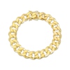 Thumbnail Image 0 of Solid Miami Cuban Curb Chain Bracelet 14.5mm 10K Yellow Gold 9"