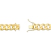 Thumbnail Image 2 of Solid Miami Cuban Curb Chain Bracelet 14.5mm 10K Yellow Gold 9"