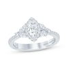 Thumbnail Image 0 of Monique Lhuillier Bliss Diamond Engagement Ring 1-1/8 ct tw Marquise & Round-cut 18K White Gold