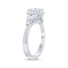 Thumbnail Image 1 of Monique Lhuillier Bliss Diamond Engagement Ring 1-1/8 ct tw Marquise & Round-cut 18K White Gold