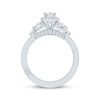Thumbnail Image 2 of Monique Lhuillier Bliss Diamond Engagement Ring 1-1/8 ct tw Marquise & Round-cut 18K White Gold