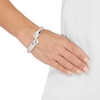 Thumbnail Image 4 of Bypass Open Bangle Bracelet Sterling Silver 6.75"
