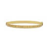 Thumbnail Image 1 of Roman Numeral Bangle Bracelet 10K Yellow Gold