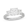 Thumbnail Image 1 of Neil Lane Artistry Square Emerald-Cut Lab-Grown Diamond Engagement Ring 4 ct tw 14K White Gold