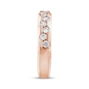 Thumbnail Image 2 of Now + Forever Lab-Grown Diamonds Anniversary Ring 5/8 ct tw 14K Rose Gold