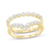 Thumbnail Image 1 of Now + Forever Diamond Chevron Enhancer Ring 3/4 ct tw 14K Yellow Gold