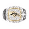 Thumbnail Image 1 of True Fans Denver Broncos Championship Ring Sterling Silver & 10K Yellow Gold Ring