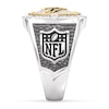 Thumbnail Image 3 of True Fans Denver Broncos Championship Ring Sterling Silver & 10K Yellow Gold Ring