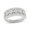 Thumbnail Image 1 of THE LEO Diamond Anniversary Ring 1 ct tw 14K White Gold