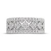 Thumbnail Image 3 of THE LEO Diamond Anniversary Ring 1 ct tw 14K White Gold
