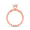 Thumbnail Image 3 of Now + Forever Lab-Grown Diamonds Radiant-Cut Engagement Ring 1-7/8 ct tw 14K Rose Gold