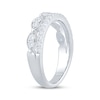 Thumbnail Image 2 of Now + Forever Diamond Two-Row Anniversary Ring 1/2 ct tw 14K White Gold