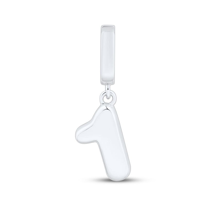 Main Image 1 of Charmed Memories Number 1 Charm Sterling Silver