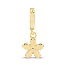 Charmed Memories Flower Charm 10K Yellow Gold