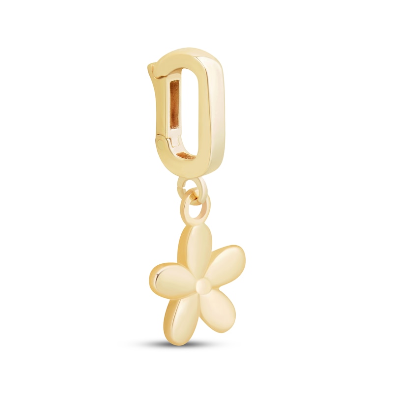 Main Image 2 of Charmed Memories Flower Charm 10K Yellow Gold