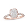 Thumbnail Image 1 of Neil Lane Artistry Radiant-Cut Lab-Grown Diamond Halo Engagement Ring 1-3/4 ct tw 14K Rose Gold