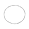 Thumbnail Image 2 of Diamond Tennis Flex Bangle Bracelet 1/2 ct tw 10K White Gold 7&quot;