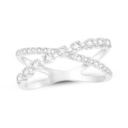 KAY Lab-Grown Diamonds Crossover Ring 1/2 ct tw 10K White Gold