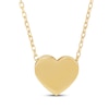 Thumbnail Image 1 of Heart Necklace 14K Yellow Gold 17"