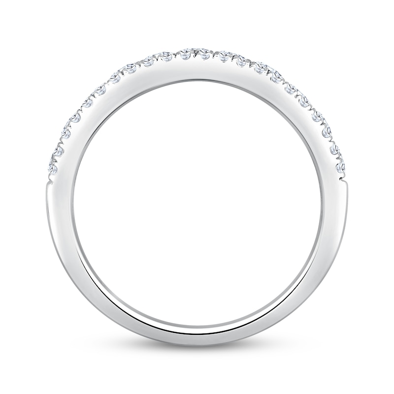 Main Image 2 of KAY Lab-Grown Diamonds Three-Row Anniversary Ring 1 ct tw 14K White Gold