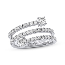 THE LEO Legacy Lab-Grown Diamond Bypass Wrap Ring 1 ct tw 14K White Gold