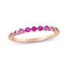 Thumbnail Image 1 of Le Vian Strawberry Ombré Sapphire Ring 14K Strawberry Gold