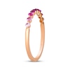 Thumbnail Image 2 of Le Vian Strawberry Ombré Sapphire Ring 14K Strawberry Gold