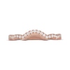 Thumbnail Image 5 of Neil Lane Diamond Scalloped Wedding Band 1/4 ct tw 14K Rose Gold