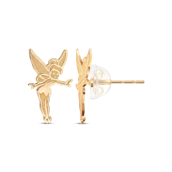 Kay Children's Tinker Bell Earrings 14K Yellow Gold