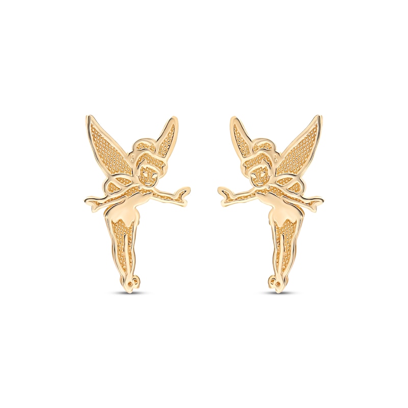 Main Image 2 of Children's Tinker Bell Earrings 14K Yellow Gold