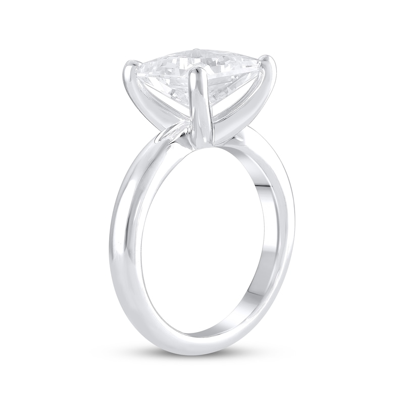 Lab-Created Diamonds by KAY Princess-Cut Solitaire Engagement Ring 4 ct tw 14K White Gold (F/SI2)
