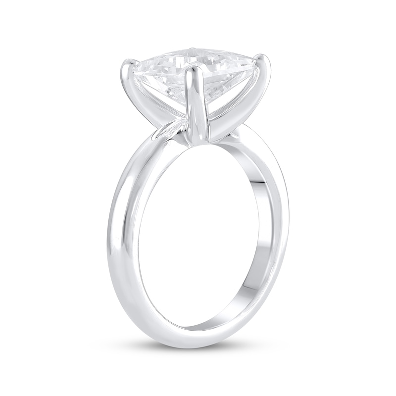 Main Image 2 of Now + Forever Lab-Grown Diamonds Princess-Cut Solitaire Engagement Ring 4 ct tw 14K White Gold (F/SI2)