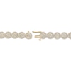Thumbnail Image 3 of Diamond Circle Link Bracelet 5 ct tw 10K Yellow Gold 7&quot;