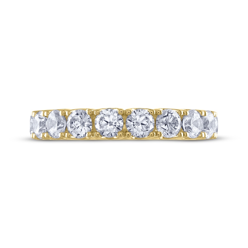 THE LEO Legacy Lab-Created Diamond Anniversary Ring 1-1/2 ct tw 14K Yellow Gold