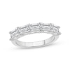 Thumbnail Image 1 of Now + Forever Lab-Grown Diamonds Emerald-Cut Anniversary Ring 2 ct tw 14K White Gold