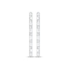 Thumbnail Image 2 of KAY Lab-Grown Diamonds Baguette & Round-Cut Hoop Earrings 3 ct tw 10K White Gold